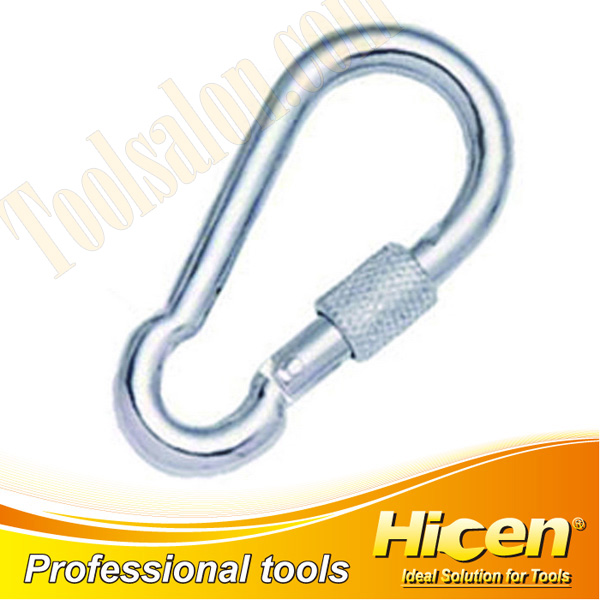 Stainless Steel Carabiner with Screw