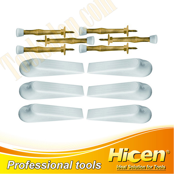 12pcs Door Wedges And Stopper Set