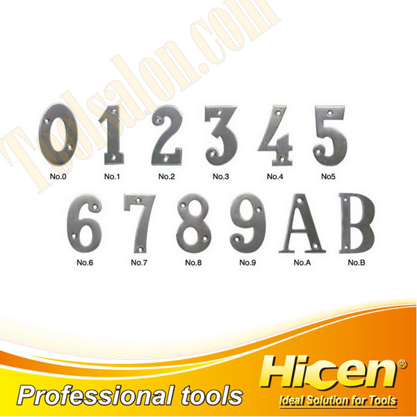 Hotel Door Number Plates
