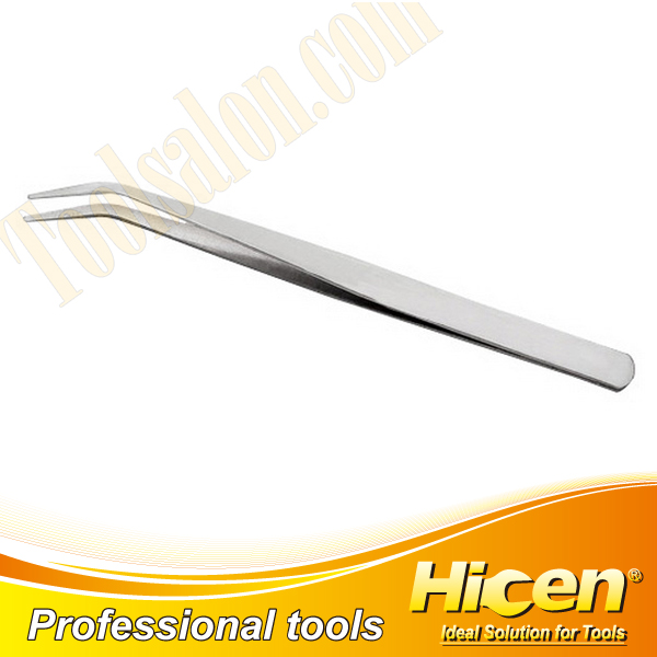 Hot Sale Stainless Steel Bent Nose Tweezers