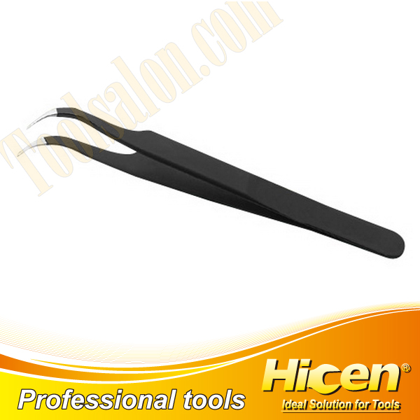 High Quality Stainless Steel Anti-Static Curved Tweezers