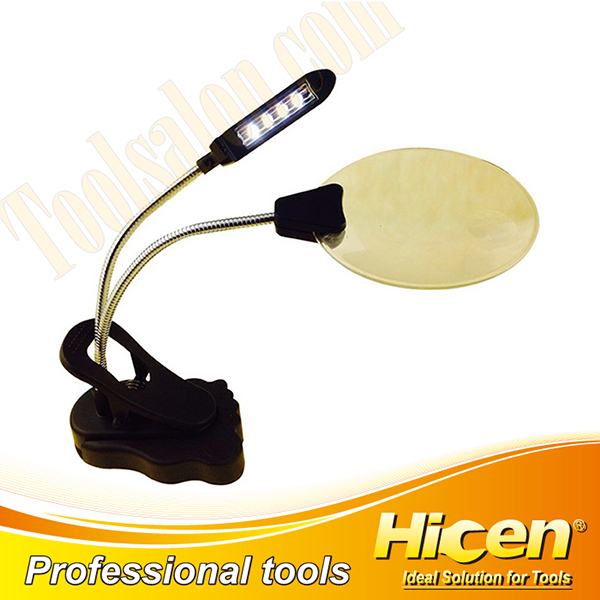 4pcs LED Magnifier with Clip