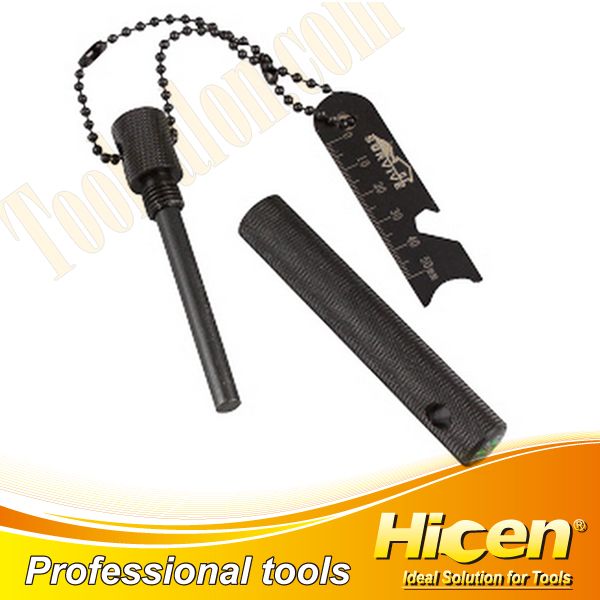 Multifunction Outdoor Fire Starter with Ruler