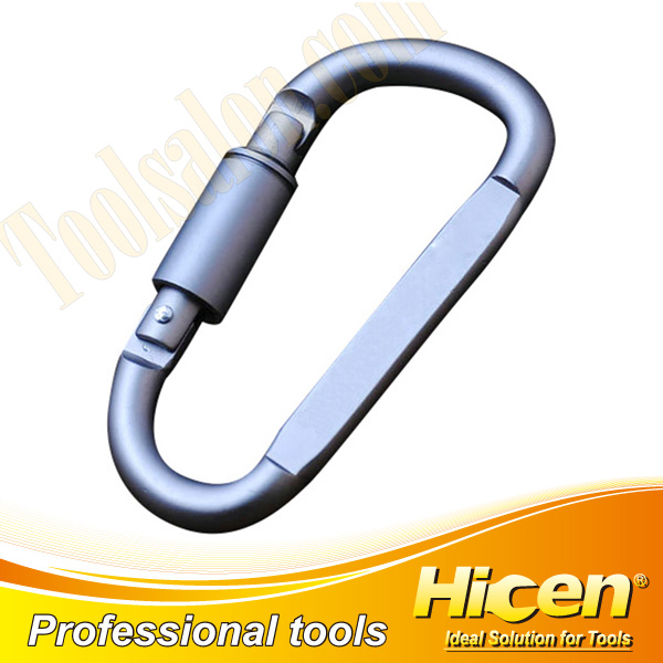 Aluminum Alloy Mountaineering Buckle with a Lock