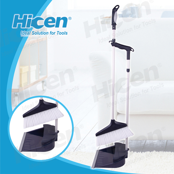 Household Aluminum Handle Broom Dustpan