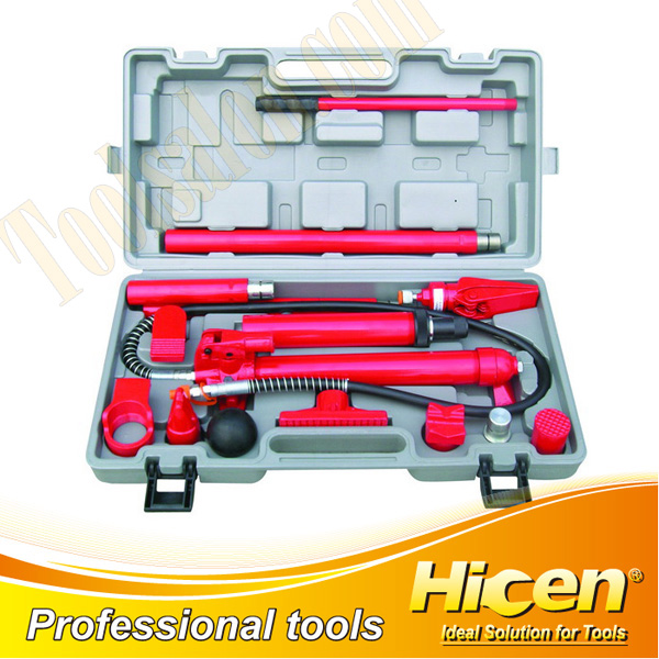 16pcs Portable Hydraulic Equipment, Porta Power Jack