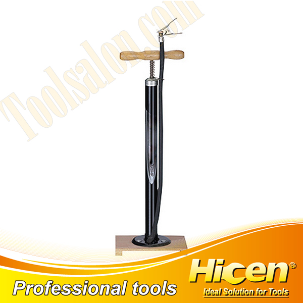 Hand Pump with Wooden Foot Stand