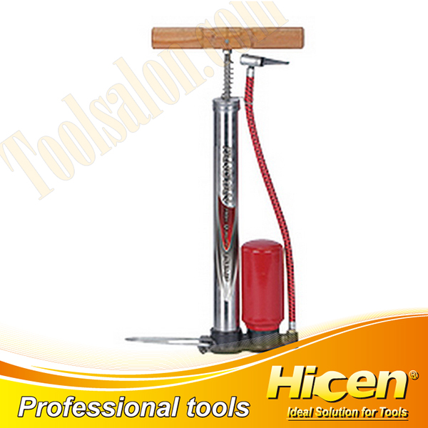 Mini Portable Hand Pump with Wooden Handle