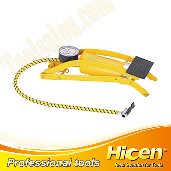 Yellow High Quality Foot Pump