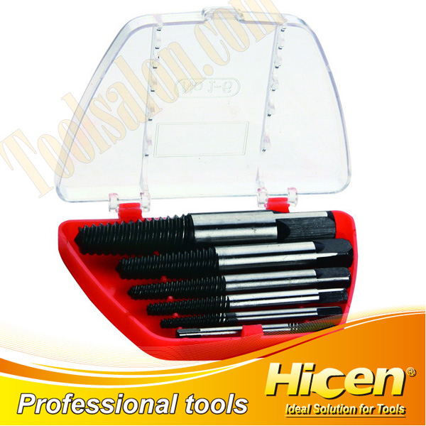 6 PCS Damaged Screw Extractor Set