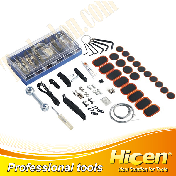 Combination Bike Repairing Tool Set in Plastic Box
