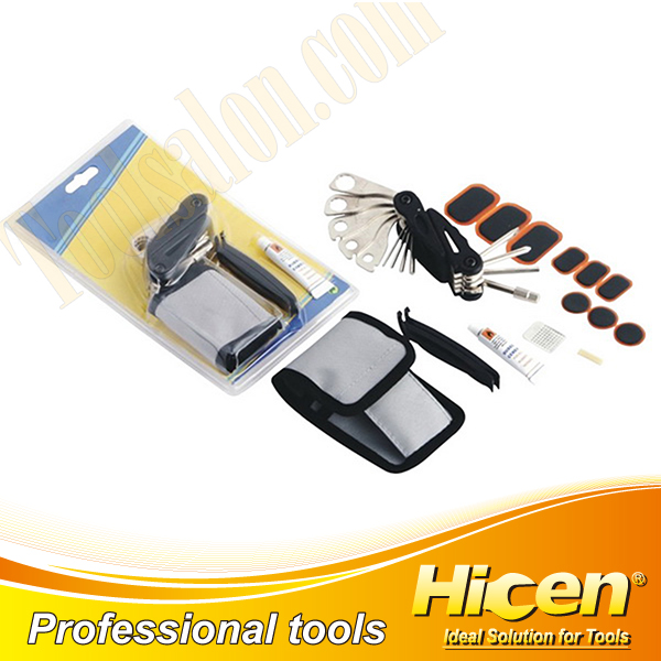 Portable Bicycle Repairing Tool Kit with Nylon Bag