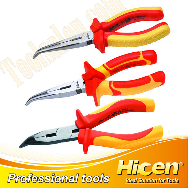 VDE Bent Nose Pliers