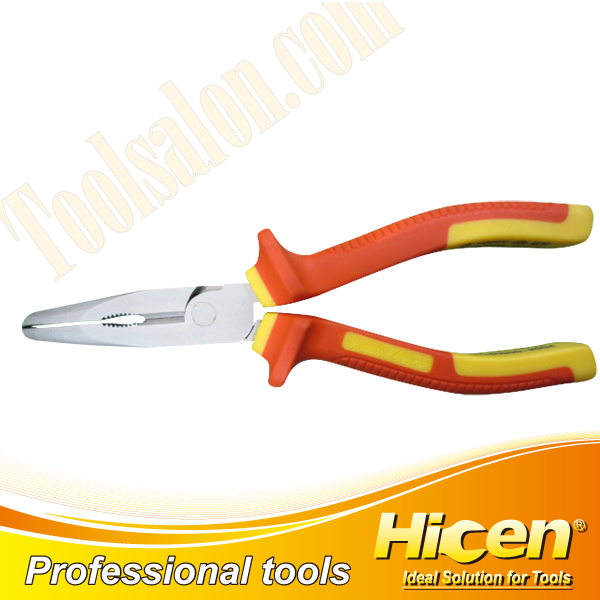 1000V Insulated Pliers, Bent Nose Plier