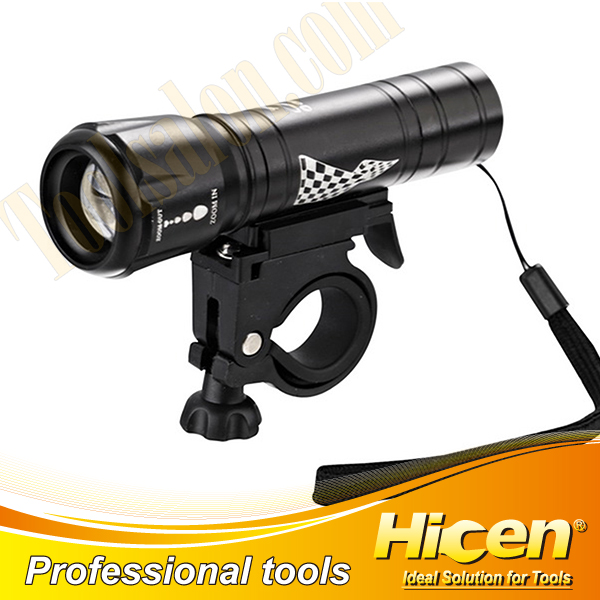 Focus Control System Flashlight With Plastic Holder