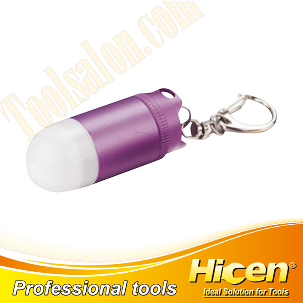 Mini Pocket Power Flashlight With Key Ring