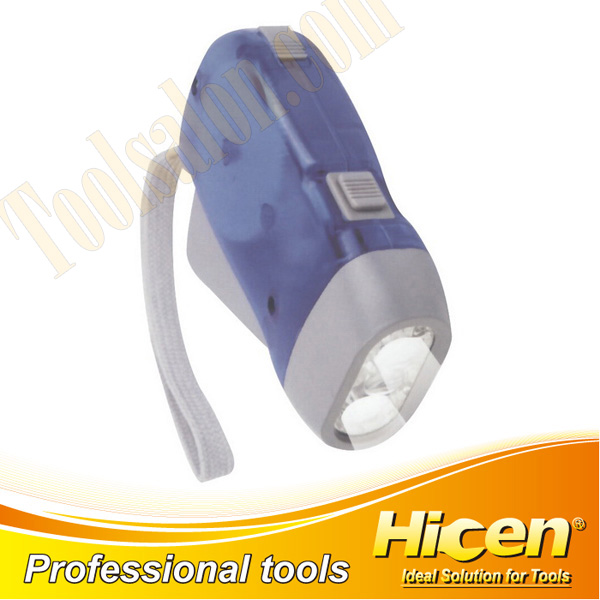 2LED Hand Pressing Flashlight
