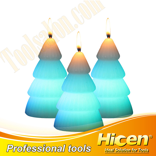 Tree Shaped LED Candle For Christmas Decoration