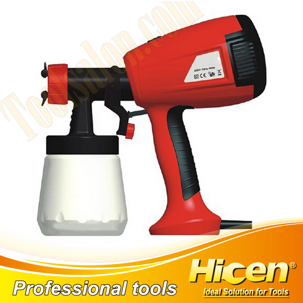 HVLP Hand Held Spray Gun With 3 Way Adjustable Spray Nozzle