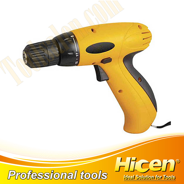15PCS 7.2V CORDLESS DRILL
