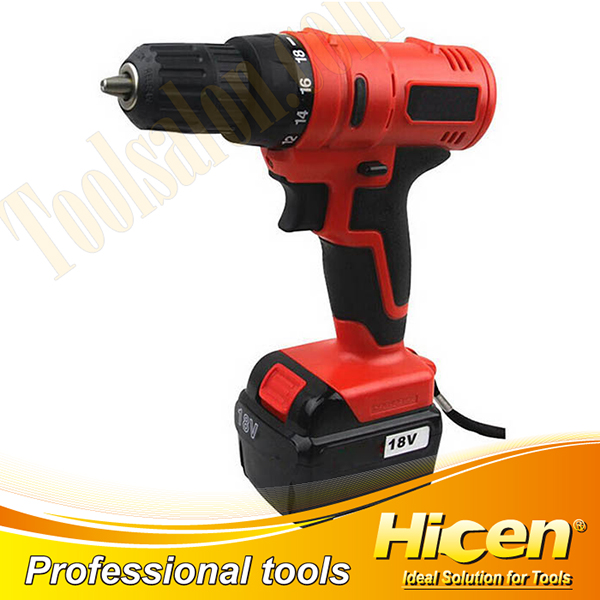 14PCS 18V CORDLESS DRILL