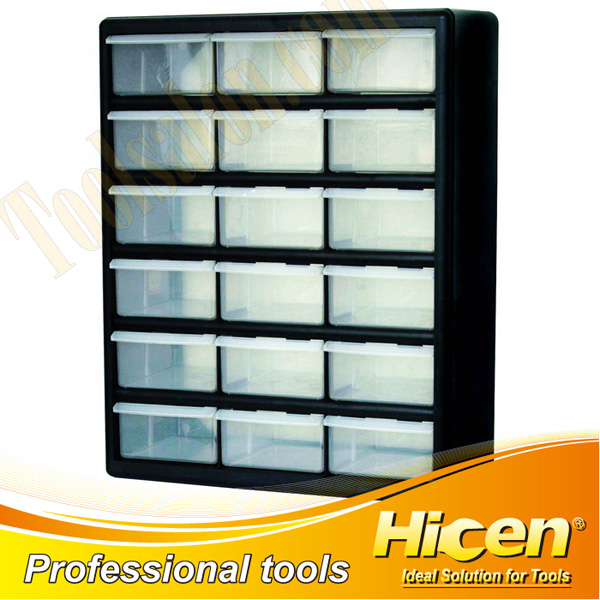 18 Drawers Plastic Parts Organizer