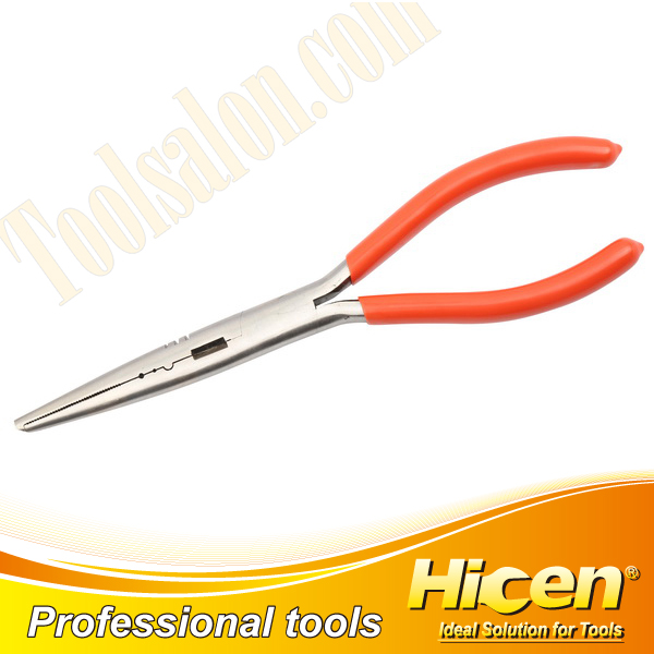 Straight Nose Fishing Pliers Dipped Handle