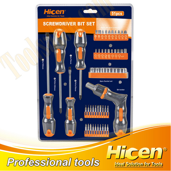 51 PCS Screwdrivers & Bits Set