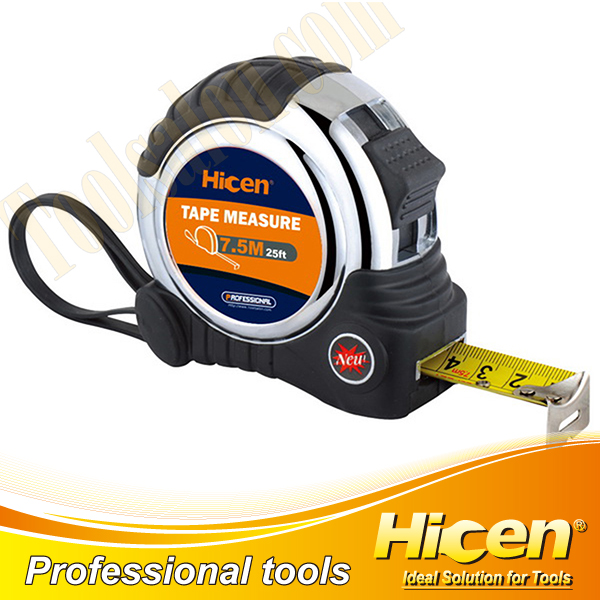 7.5M ABS+Rubber Case Tape Measure
