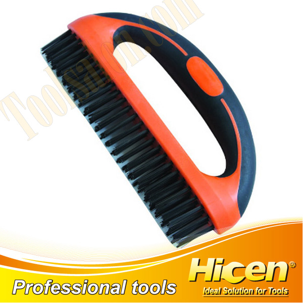 10" Anti-slip Soft Grip Steel Wire Brush