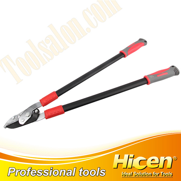 710mm High Carbon Steel Bi-color PP+TPR Handle Anvil Lopper