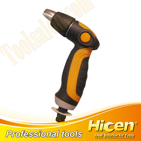 Metal 3 Function Deluxe Hose Nozzle with TPR Coated