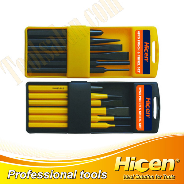 6pcs Punch & Chisel Set 
