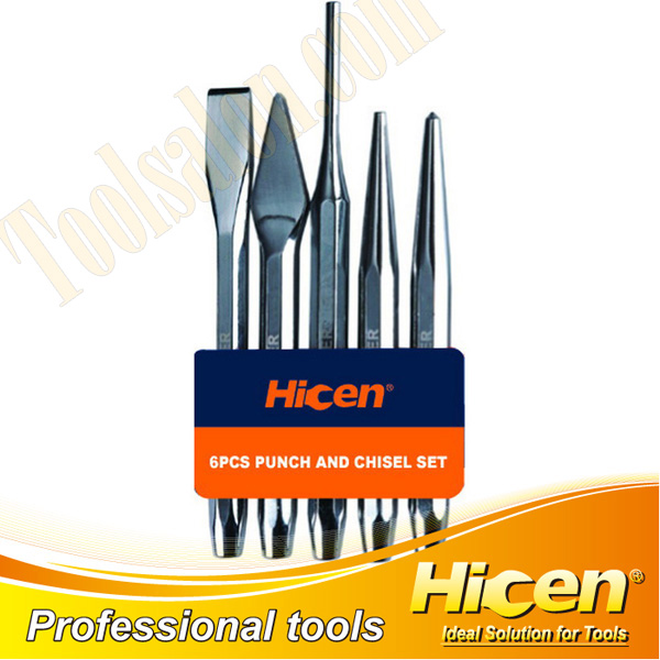 5pcs Punch & Chisel Set 