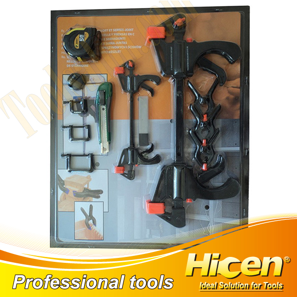 14pcs Ratchet Bar Clamp Set