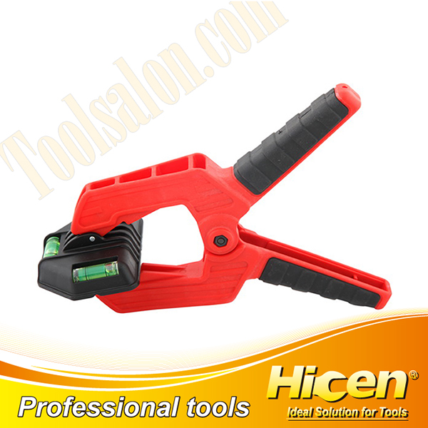 Professional High Tension Spring Clamp With Spirit Level
