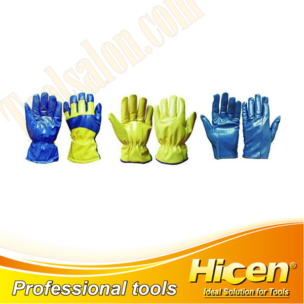 Latex Coated Oil Resistant Working Gloves