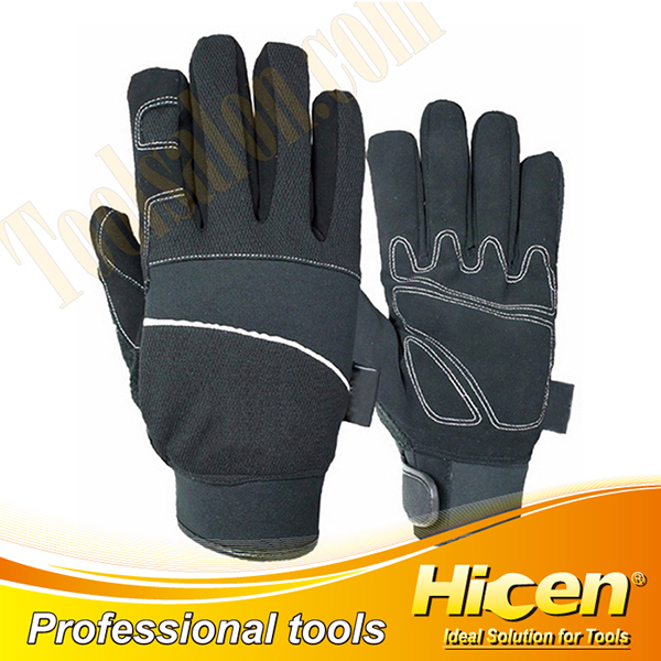 PU Impregnated Leather Cold Resistant Gloves