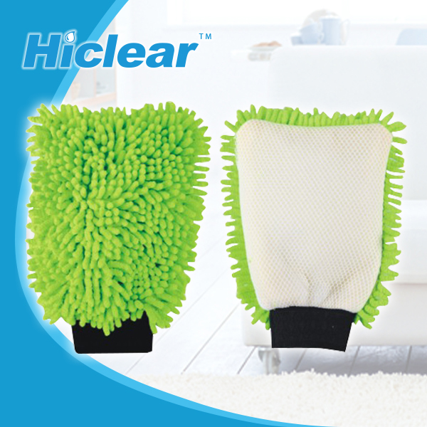 Cleaning Mitt with Griding Face
