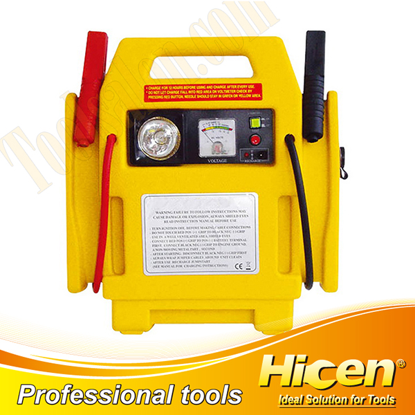 3 In 1 Rechargeable Car Jump Starter With Power Inverter