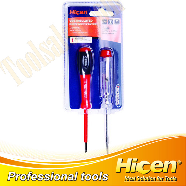 2pcs VDE Screwdriver Set