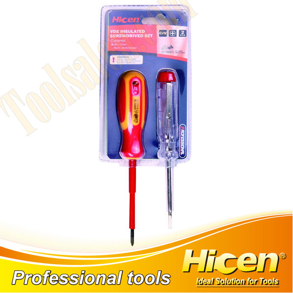 2pcs VDE Screwdriver Set