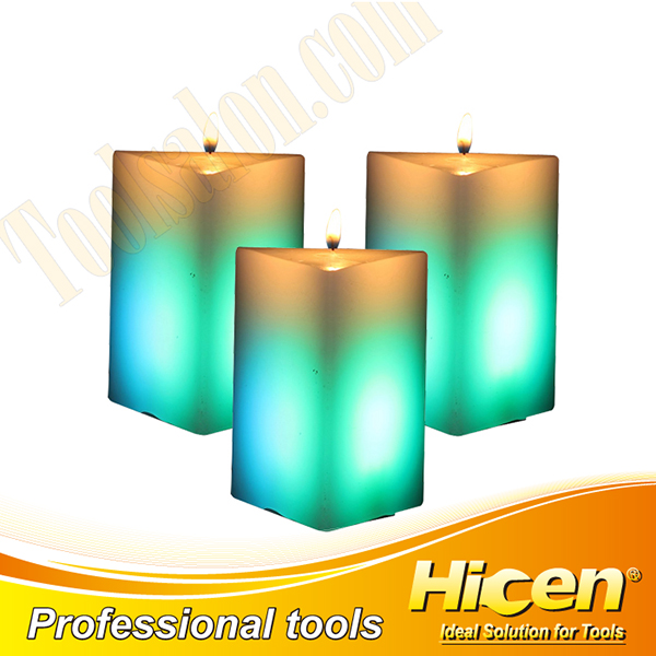 Non-toxic Wax LED Candles For Home Decoration