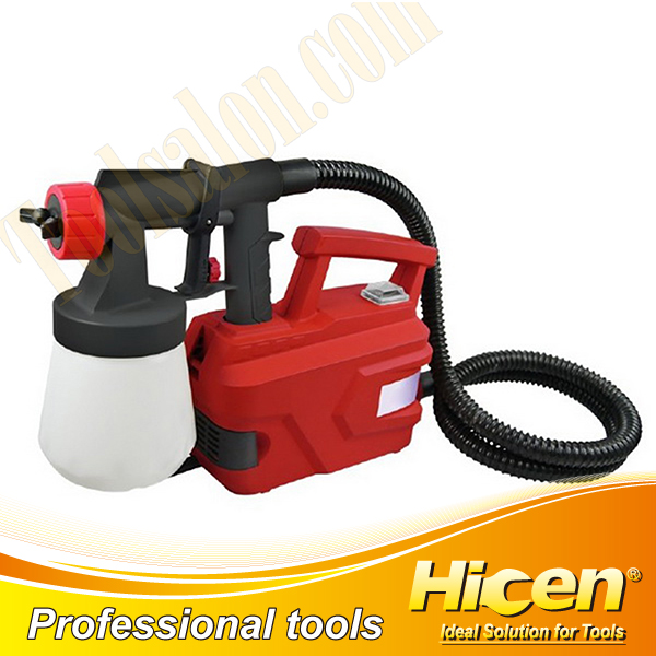 Floor Based Low Vibration And Low Sound Spray Gun