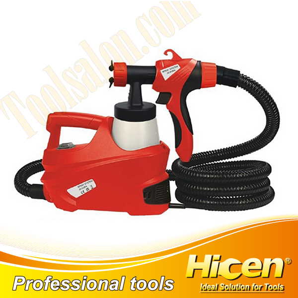 Floor Based Spray Gun With With Adjustable Spray Nozzle