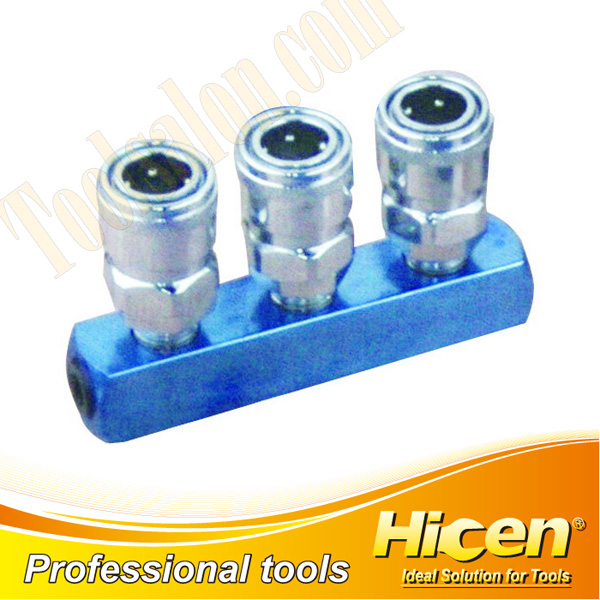 3 Way Air Hose Quick Coupler