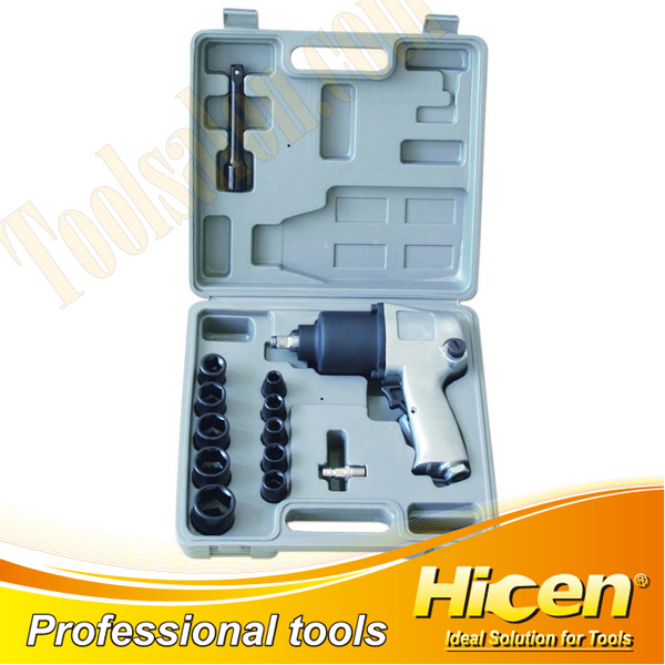 15pcs 1/2" Air Impact Wrench Kit