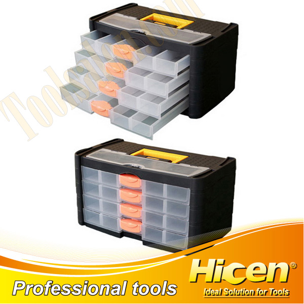 4 Drawers Plastic Electronic Component Storage Box