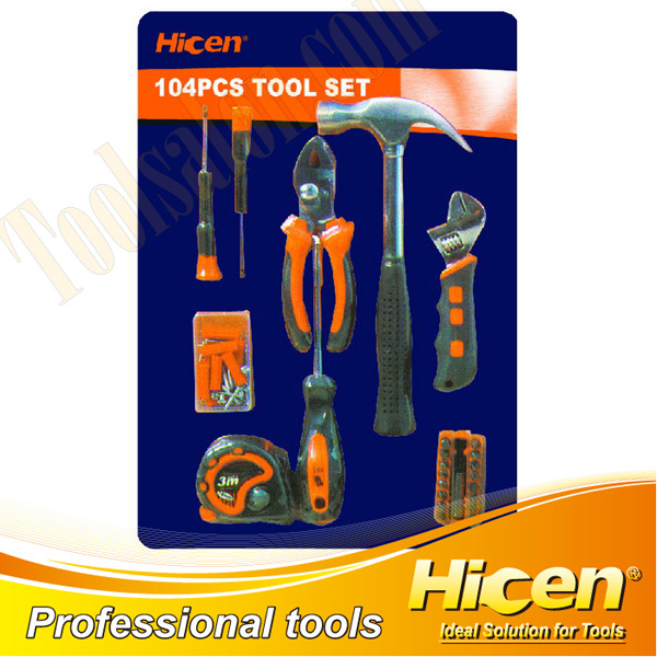104 PCS Hand Tools Kits